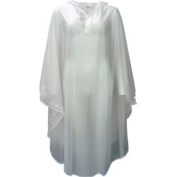 Folienponcho YORK Regenschutz Foliencape Regencape Schutzponcho unisex PVC transparent Folienponcho YORK Regenschutz Foliencape Regencape Schutzponcho unisex PVC transparent